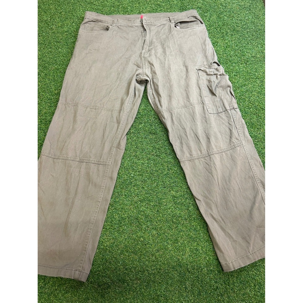 Ring of Fire Mens Cargo Pants Size 36 Olive Drab Stretch Utility Work Trousers